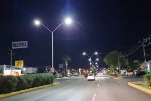 Boulevard Ortiz Mena estrena alumbrado LED